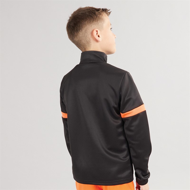 Puma Junior Boys IndividualRISE 1/4 Zip Training Top Puma Black
