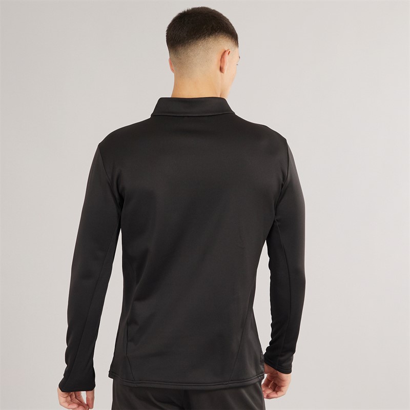 Puma Mens Teamfinal Warmcell Thermal 1/4 Training Top Puma Black