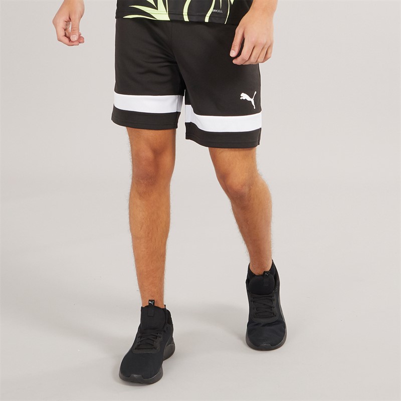 Puma Mens individualRISE Training Shorts Puma Black