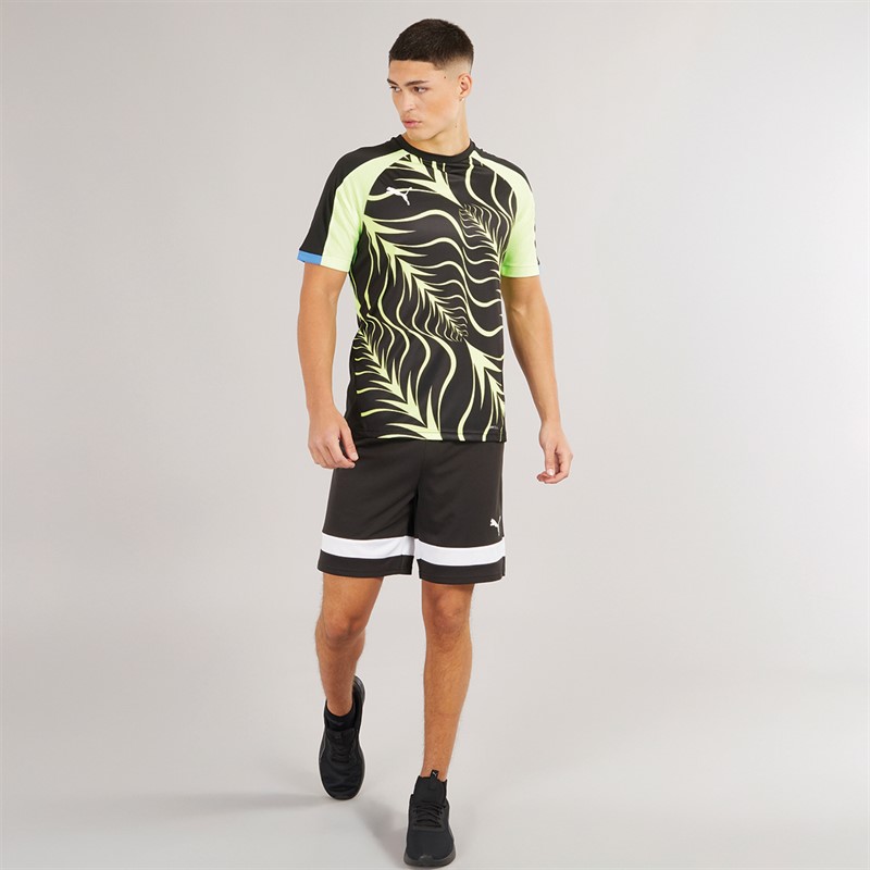 Puma Mens individualRISE Training Shorts Puma Black