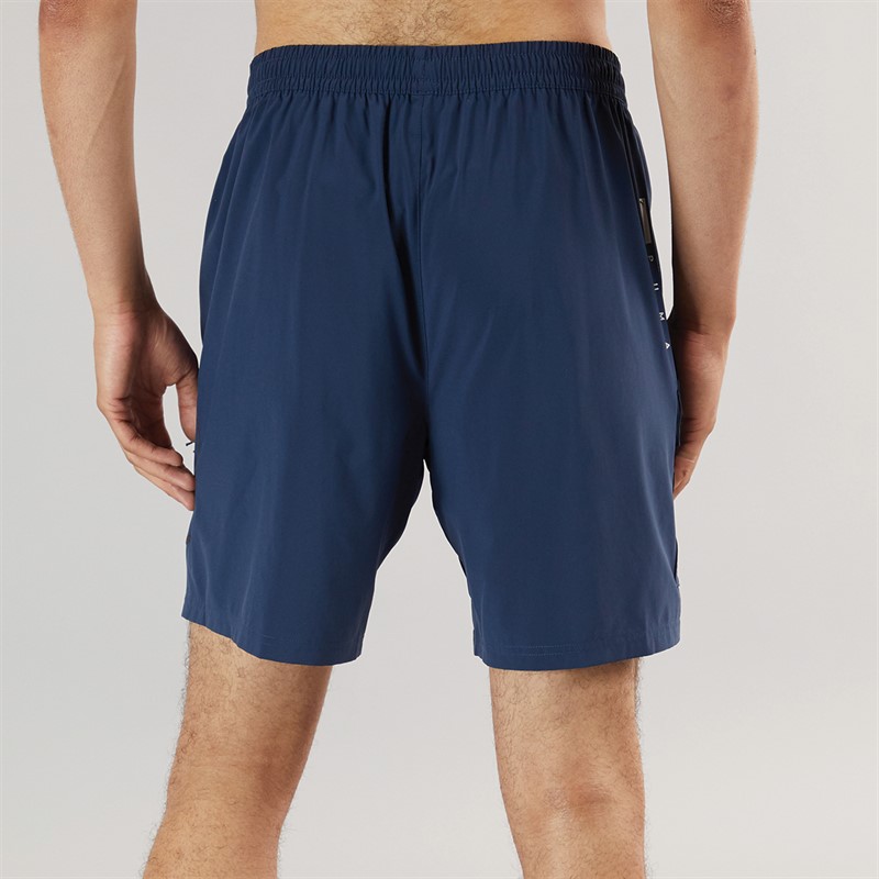 Puma Mens M Train 7 Woven Cargo Shorts Club Navy