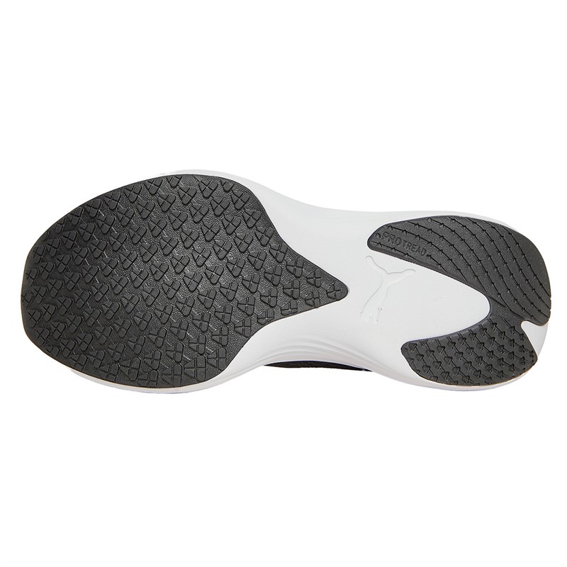 Puma Mens Scend Pro Profoam Neutral Running Shoes Black/Sunstream