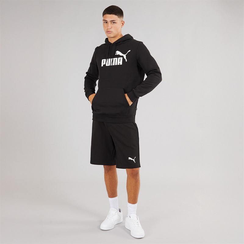 Puma Essentials Grand Logo Homme Veste à Capuche Puma Noir