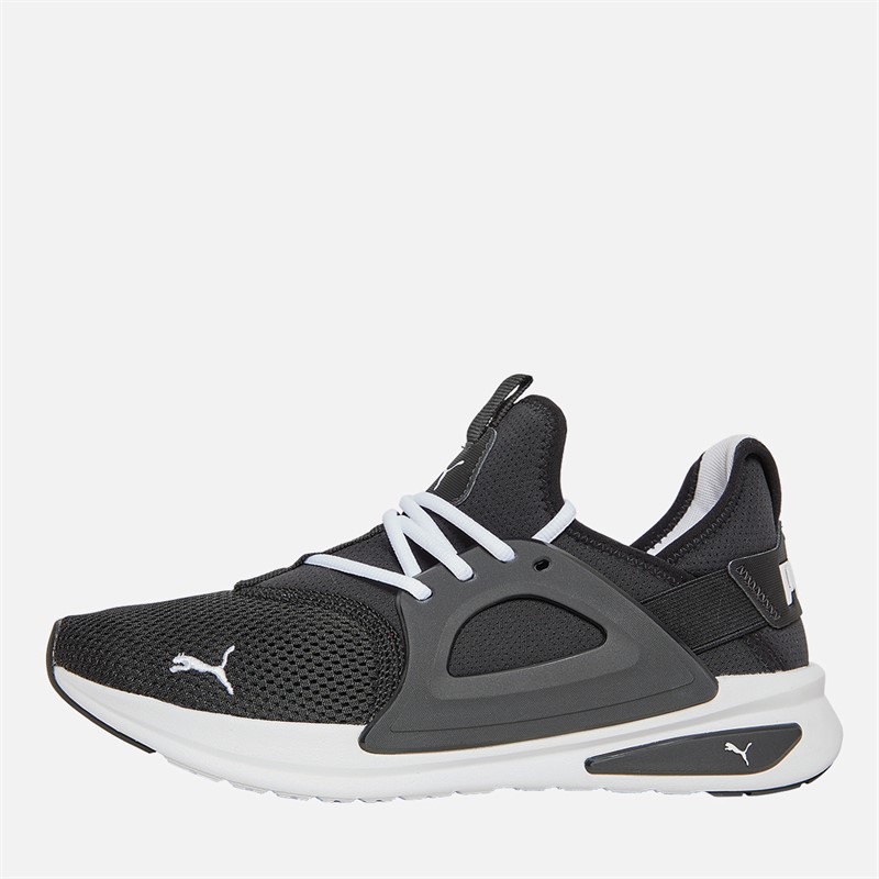 Puma Mens Softride Enzo Evo Neutral Running Shoes Puma Black/White - Size 5
