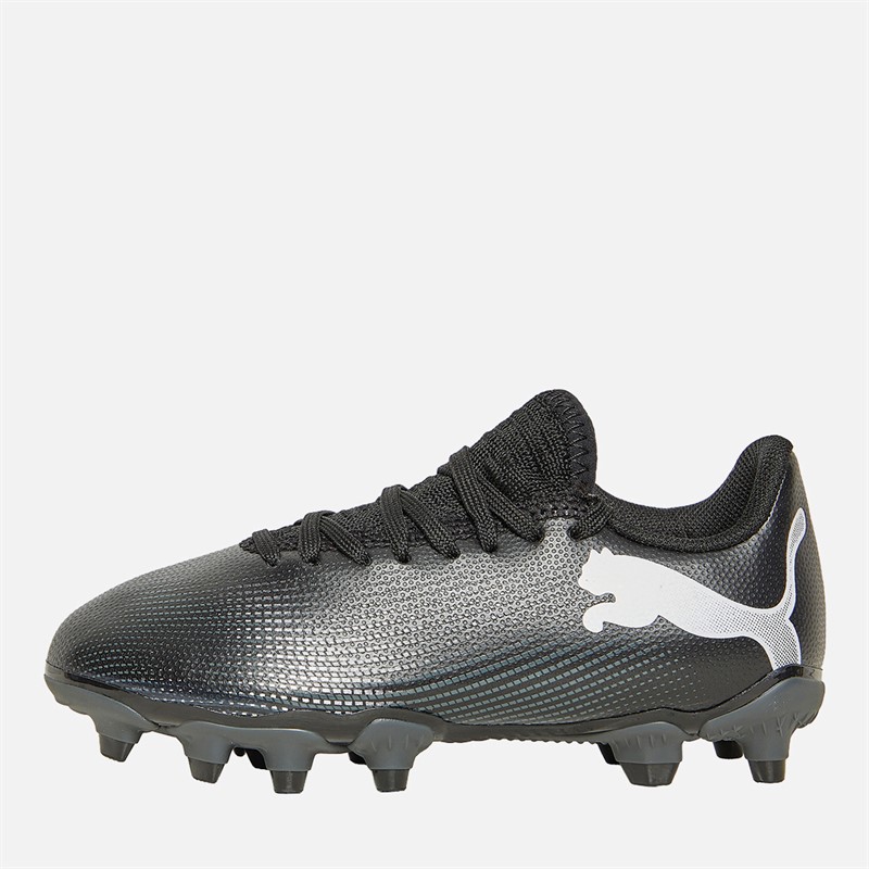 Puma Boys Future 7 Play FG/AG Firm/Artificial Ground Football Boots Puma Black - Size 13.5K