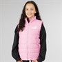 Puma Junior Girls Essentials Padded Vest Purple/Mauve