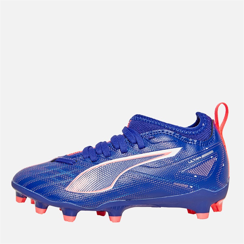 Puma Boys Ultra 5 Match FG/AG Firm/Artificial Ground Football Boots Lapis Lazuli - Size 10K