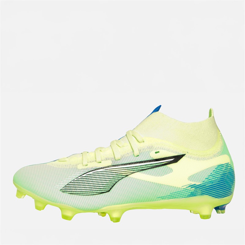 Puma Womens Ultra 5 Match+ FG/AG Firm/Artificial Ground Football Boots Fizzy Apple - Size 4