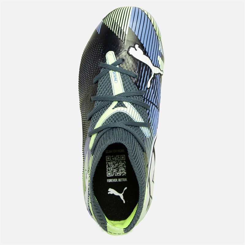 Puma Junior Future 7 Match FG/AG Firm/Artificial Ground Football Boots Gray Skies