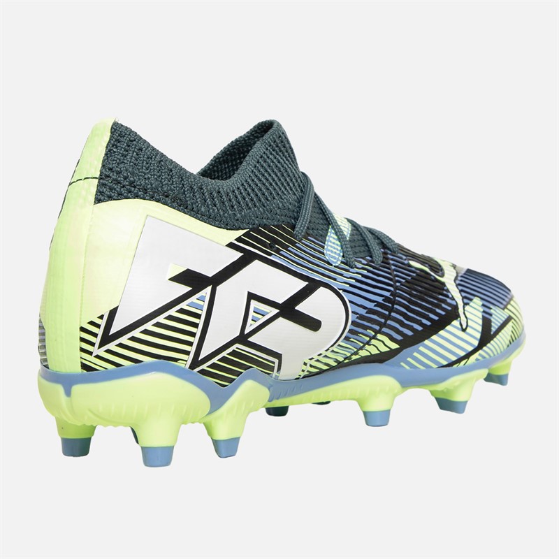 Puma Junior Future 7 Match FG/AG Firm/Artificial Ground Football Boots Gray Skies
