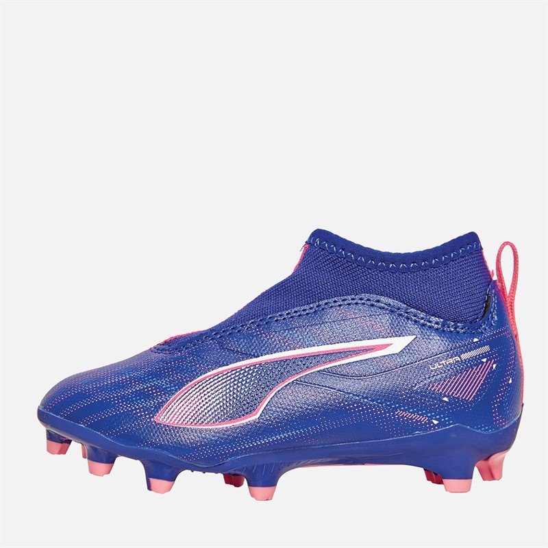 Puma Junior Ultra 5 Match+ LL FG/AG Firm/Artificial Ground Football Boots Lapis Lazuli - Size 2