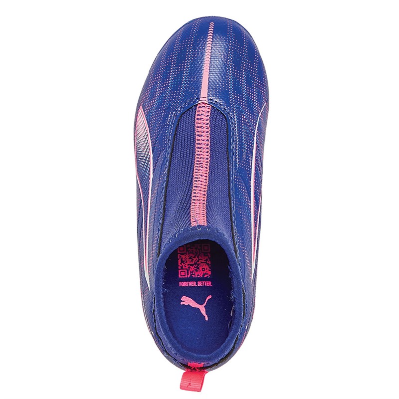 Puma Junior Ultra 5 Match+ LL FG/AG Firm/Artificial Ground Football Boots Lapis Lazuli