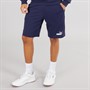 Puma Mens Essentials Logo Fleece Shorts Peacoat