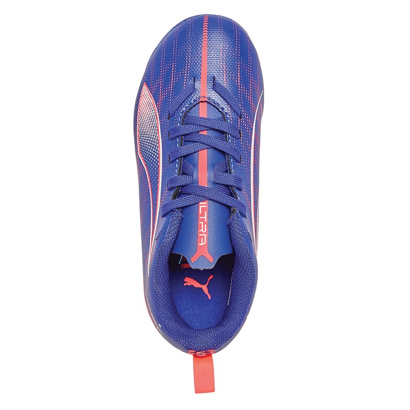 Puma Junior Ultra 5 Play FG/AG Firm/Artificial Ground Football Boots Lapis Lazuli
