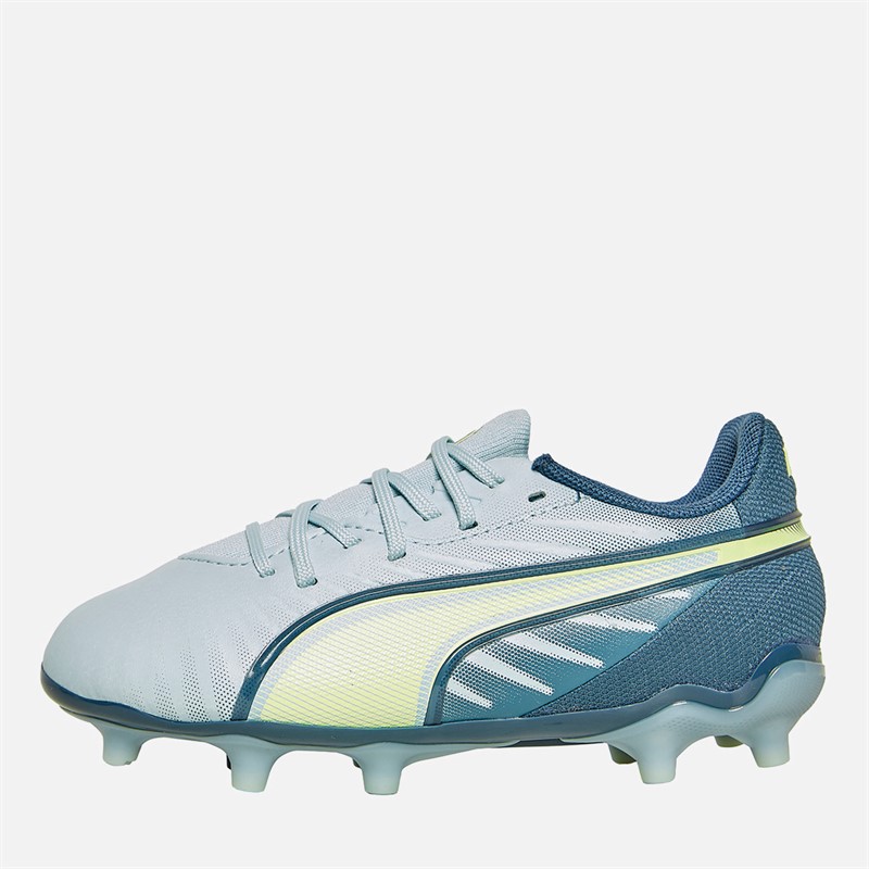 Puma Junior King Match FG/AG Firm/Artificial Ground Football Boots Frosted Dew - Size 3