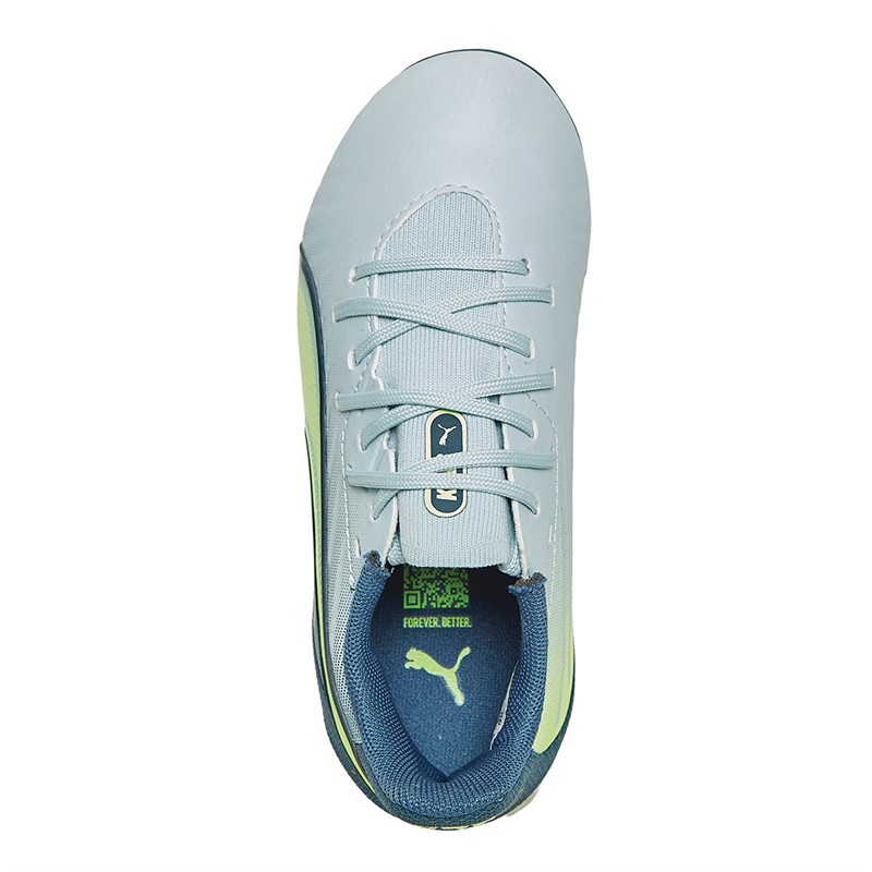 Puma Junior King Match FG/AG Firm/Artificial Ground Football Boots Frosted Dew