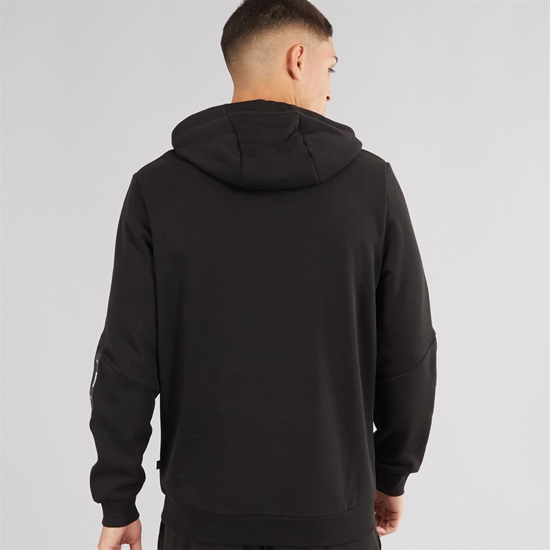 Puma Mens Essentials+ Tape Hoodie Puma Black