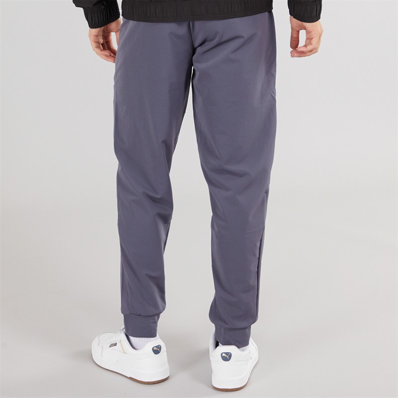 Puma Mens Pumatech Woven Track Pants Grey/Red