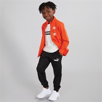 Puma Junior Boys Power Graphic Poly Tracksuit Redmazing