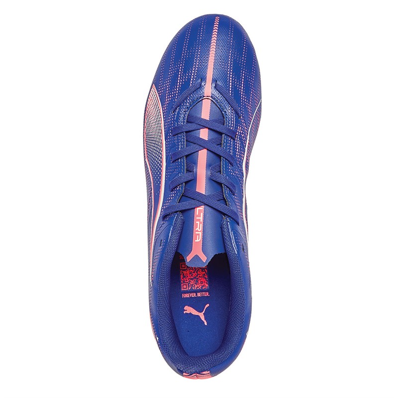 Puma Mens Ultra 5 Play MXSG Mixed/Soft Ground Football Boots Lapis Lazuli