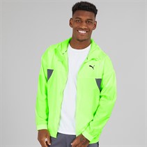 Puma Mens Always On Woven Training Jacket Fizzy Apple