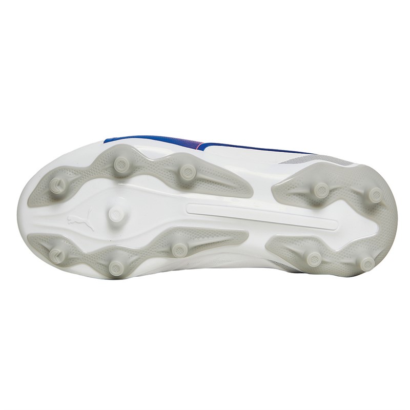 Puma Junior King Match FG/AG Firm/Artificial Ground Football Boots Puma White