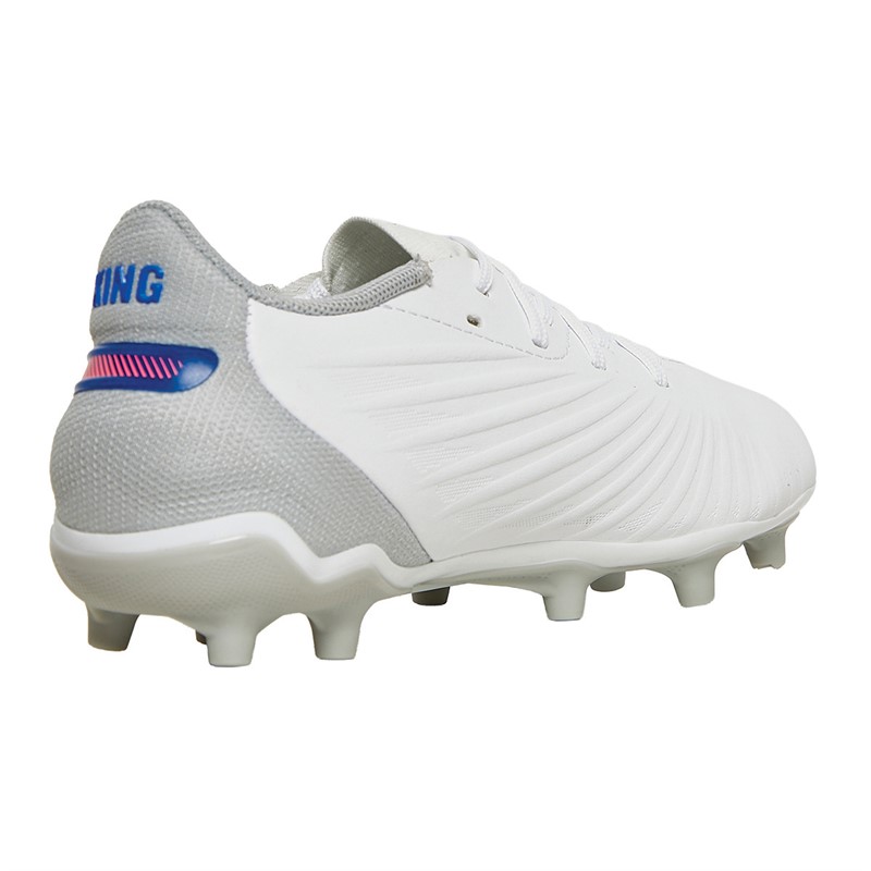 Puma Junior King Match FG/AG Firm/Artificial Ground Football Boots Puma White