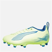 Puma Junior Ultra 5 Play FG/AG Firm/Artificial Ground Football Boots Fizzy Apple