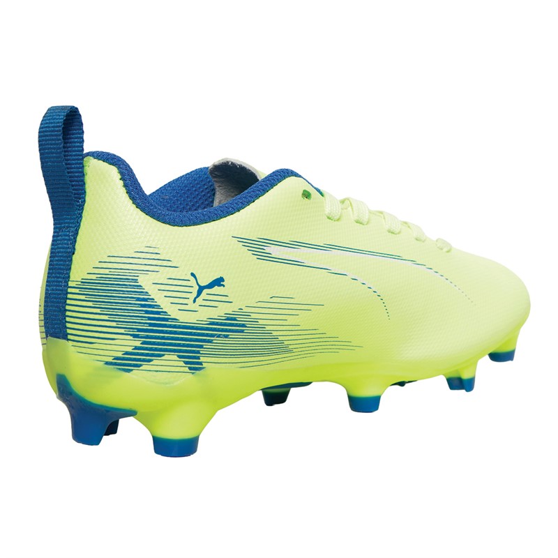 Puma Junior Ultra 5 Play FG/AG Firm/Artificial Ground Football Boots Fizzy Apple