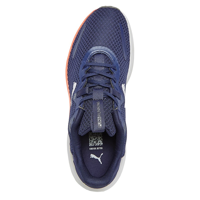 Puma Mens Skyrocket Lite Alt Neutral Running Shoes Navy/Red