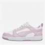 Puma Womens Rebound V6 Low Trainers White/Rose