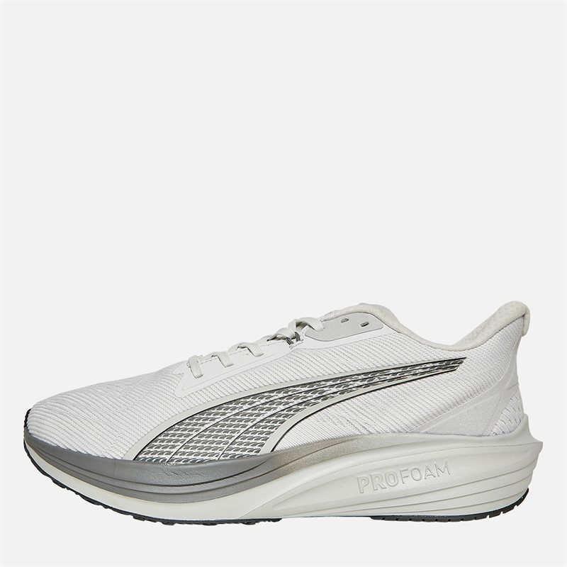Puma Mens Darter Pro Profoam Neutral Running Shoes Grey/Grey - Size 9.5