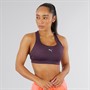 Puma Womens 4keeps Run Bra Dark Plum