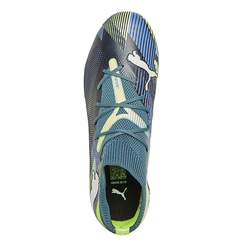 Puma Womens Future 7 Match FG/AG Firm/Artificial Ground Football Boots Gray Skies