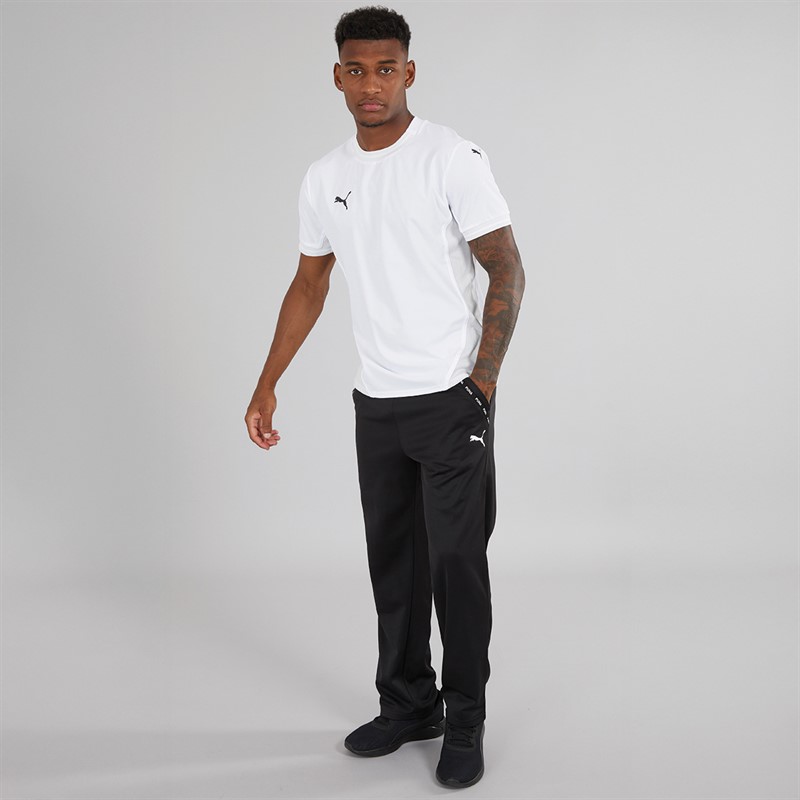 Puma Mens Puma Fit Taped Pwrfleece Lite Training Joggers Puma Black