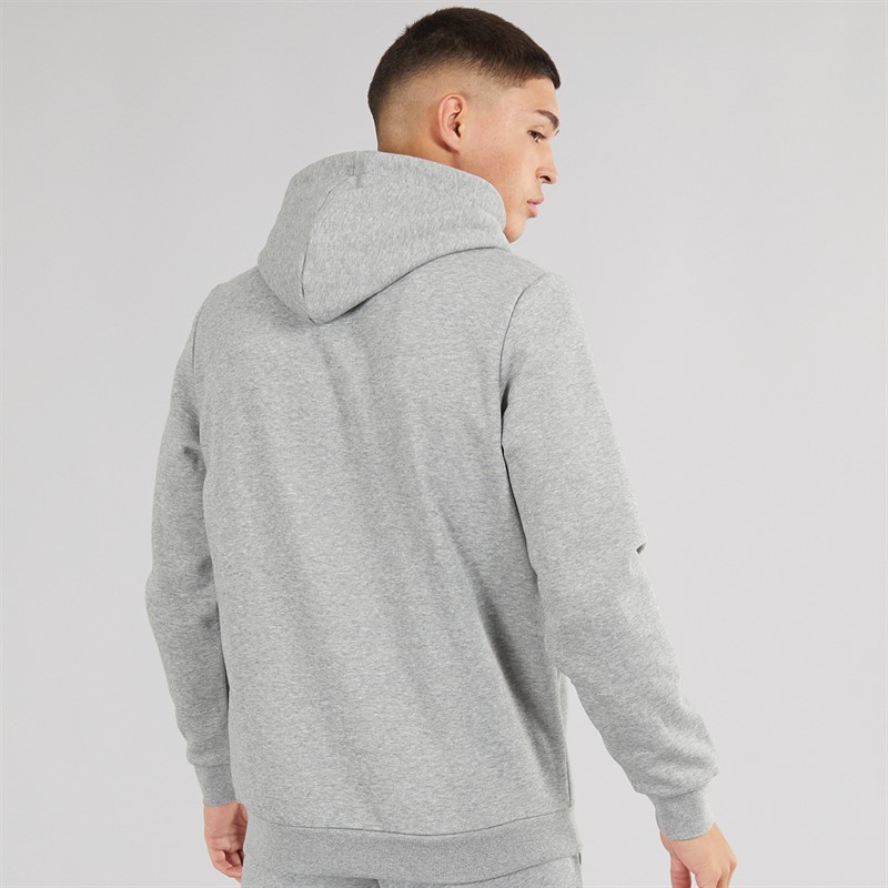 Puma Mens Essentials Big Logo Hoodie Medium Grey Heather