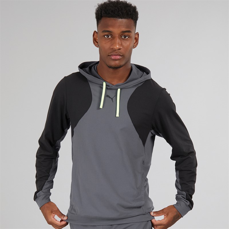 Puma Mens Cloudspun Training Hoodie Galactic Gray - Size L