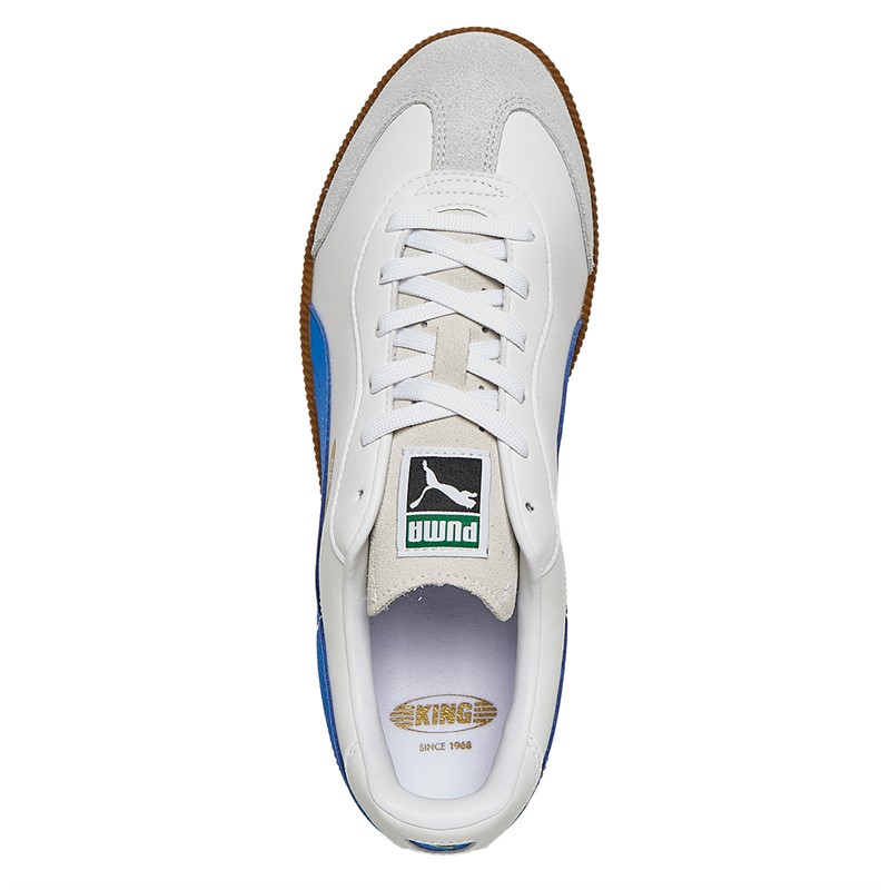 Puma Mens King 21 IT Indoor Football Boots Puma White