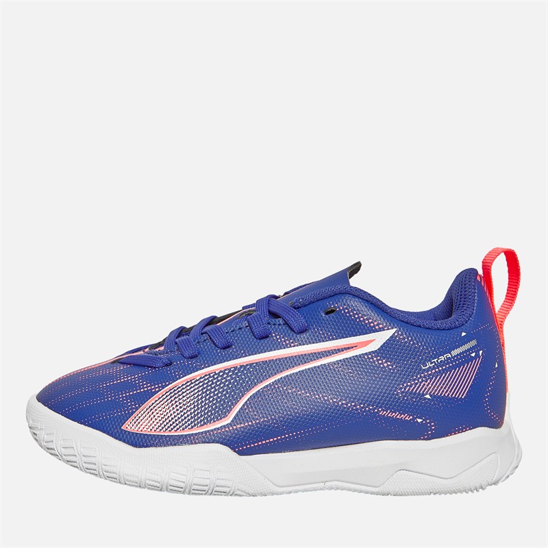 Puma Boys Ultra 5 Play IT Indoor Football Boots Lapis Lazuli - Size 5