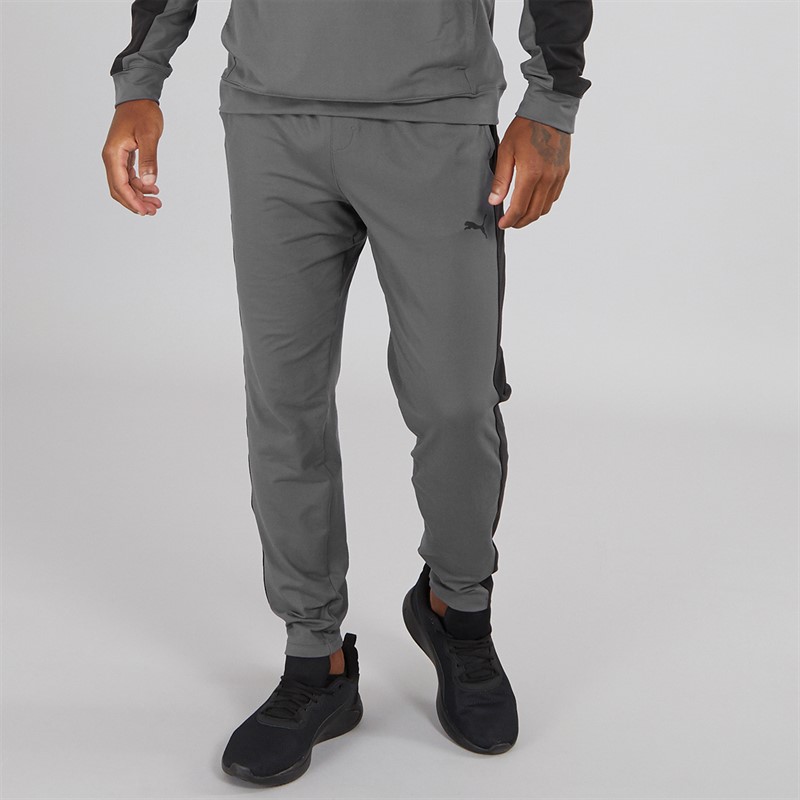 Puma Mens Cloudspun Training Joggers Grey/Black - Size L