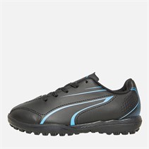 Puma Kids Vitoria TT Astro Football Boots Puma Black