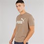 Puma Mens Essentials No. 1 Logo T-Shirt Totally Taupe
