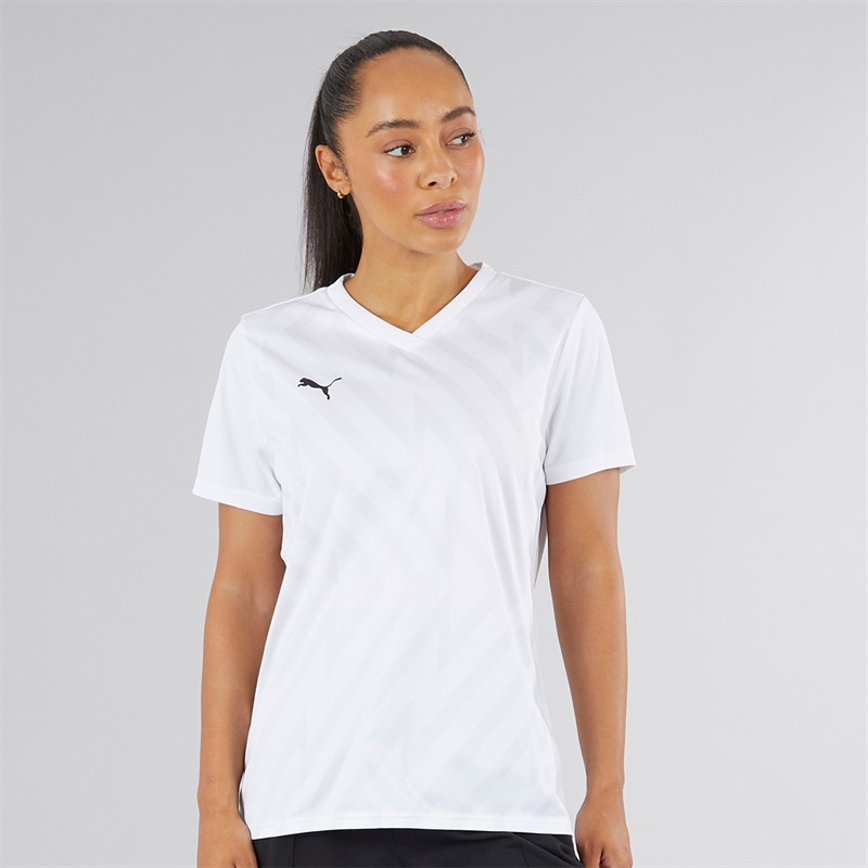 Puma Womens Teamglory Training Jersey Puma White