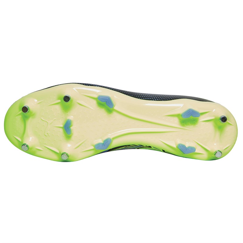 Puma Mens Future 7 Play MXSG Mixed/Soft Ground Football Boots Gray Skies