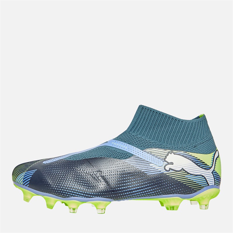 Puma Mens Future 7 Match+ LL FG/AG Firm/Artificial Ground Football Boots Gray Skies - Size 11