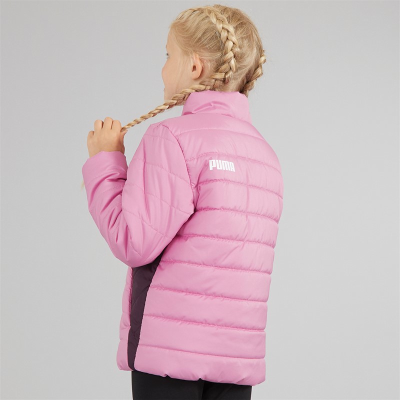 Puma Girls Essentials Padded Jacket Mauved Out