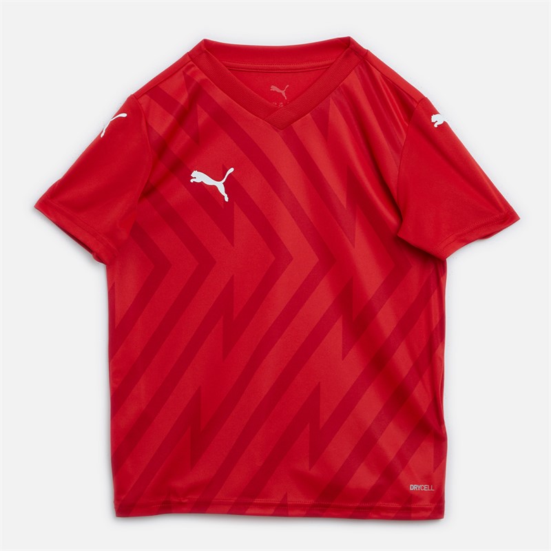 Puma Boys Teamglory Training Jersey Puma Red - Size 9/10Y