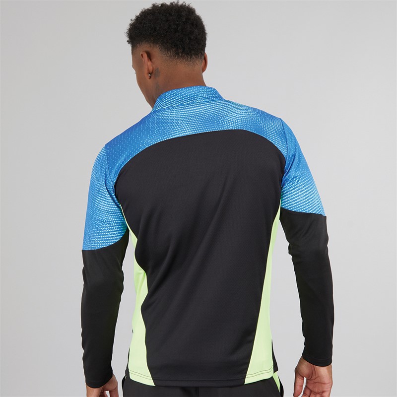 Puma Mens Individualfinal Training 1/4 Zip Top Puma Black