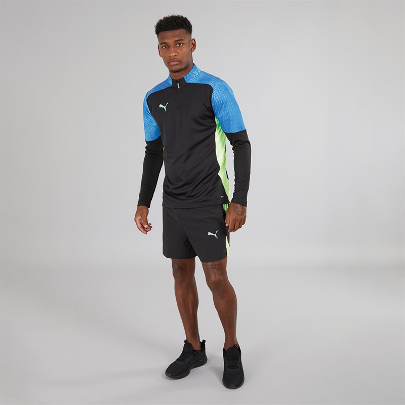 Puma Mens Individualfinal Training 1/4 Zip Top Puma Black