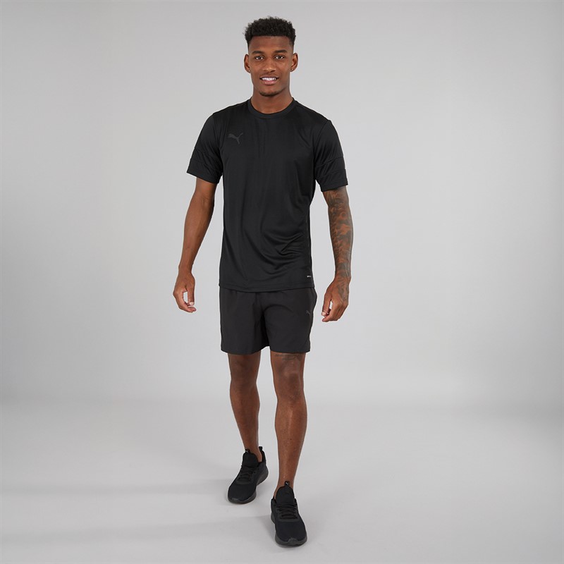 Puma Mens Training Woven 5 Inch Shorts Puma Black